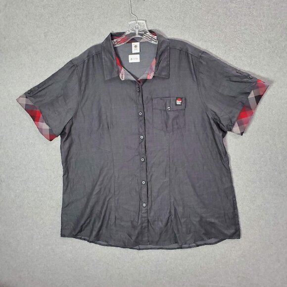 Pizza Hut Men Button‎ Up Shirt 2X Short Sleeve Collar - Picture 1 of 8